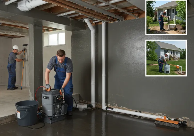 Basement Waterproofing and Flood Prevention process in Clark County, ID